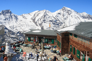 Großglockner-Gruppe von der Edelweiss-Spitze aus