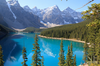 Moraine Lake im Banff National Park, Alberta, Kanada