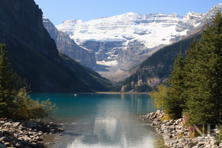 Lake Louise im Banff National Park, Alberta, Kanada