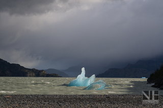 Lago Grey im Torres del Paine National Park, Patagonien, Chile