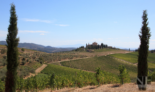 Landschaft in der Toskana, Italien