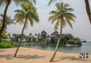 Sentosa Island, Singapur (Südlichster Punkt von Kontinental-Asien)