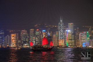 Skyline von Hong Kong Island