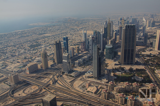 Dubai vom Burj Khalifa aus