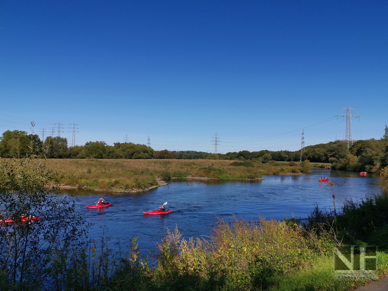 Die Ruhr bei Hattingen